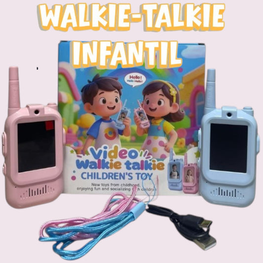 Walkie Talkies Infantiles Recargables