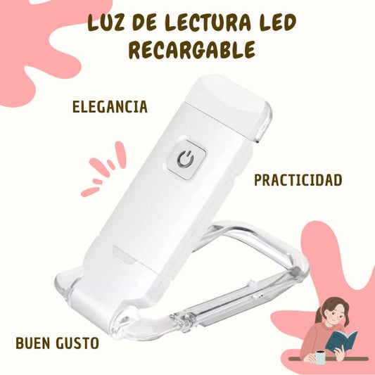 Luz De Lectura LED Recargable